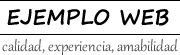 Ejemplo Web